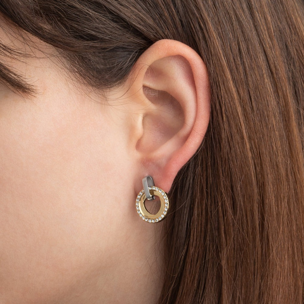 Boucles d'Oreilles Femme Bliss Doré Porter