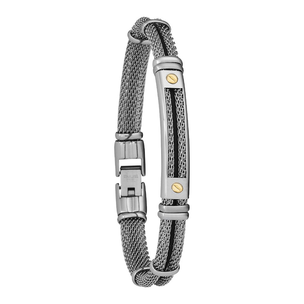 Bracelet Homme Kristi Argenté