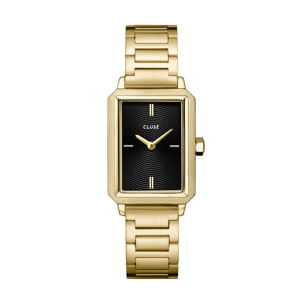 Montre Femme Fluette Doré & Noir