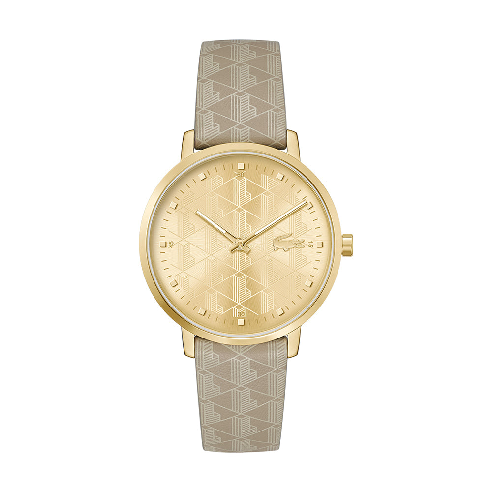 Montre Femme Lacoste Crocorigin Marron