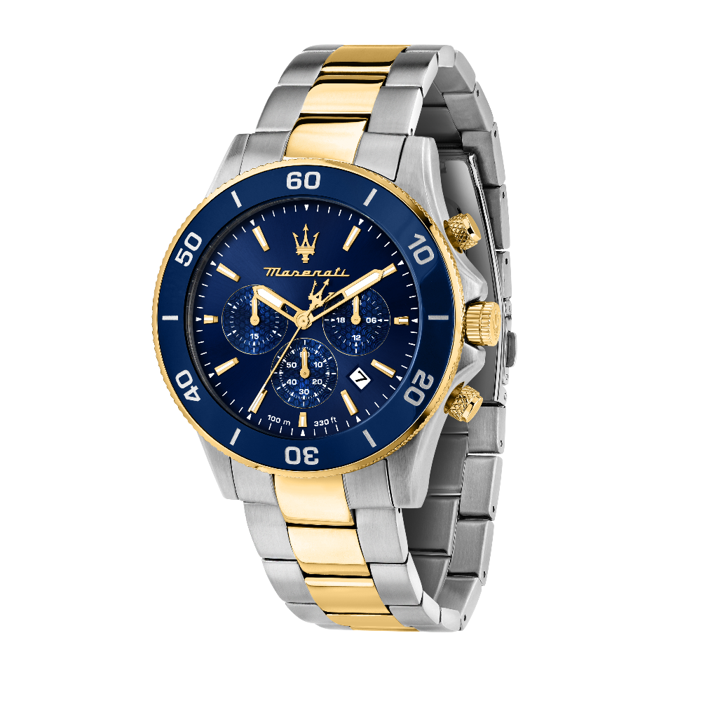 Montre Homme Competizione Bicolore Argent & Doré