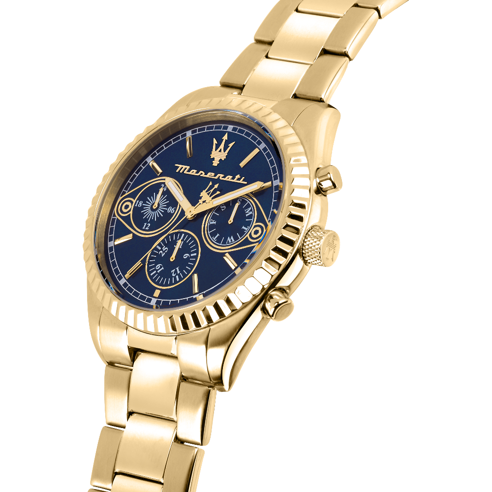 Montre Homme Competizione Doré Profil