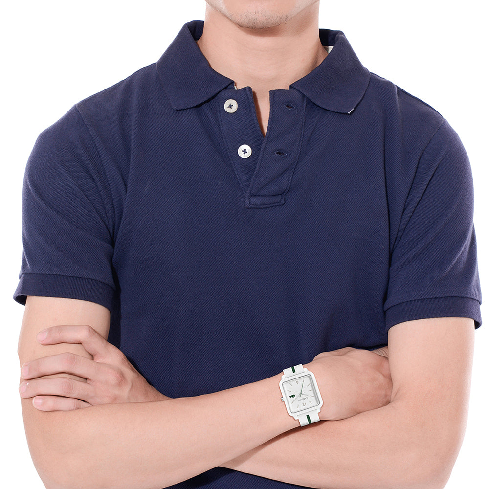 Montre Homme Lacoste Studio Blanc Porter