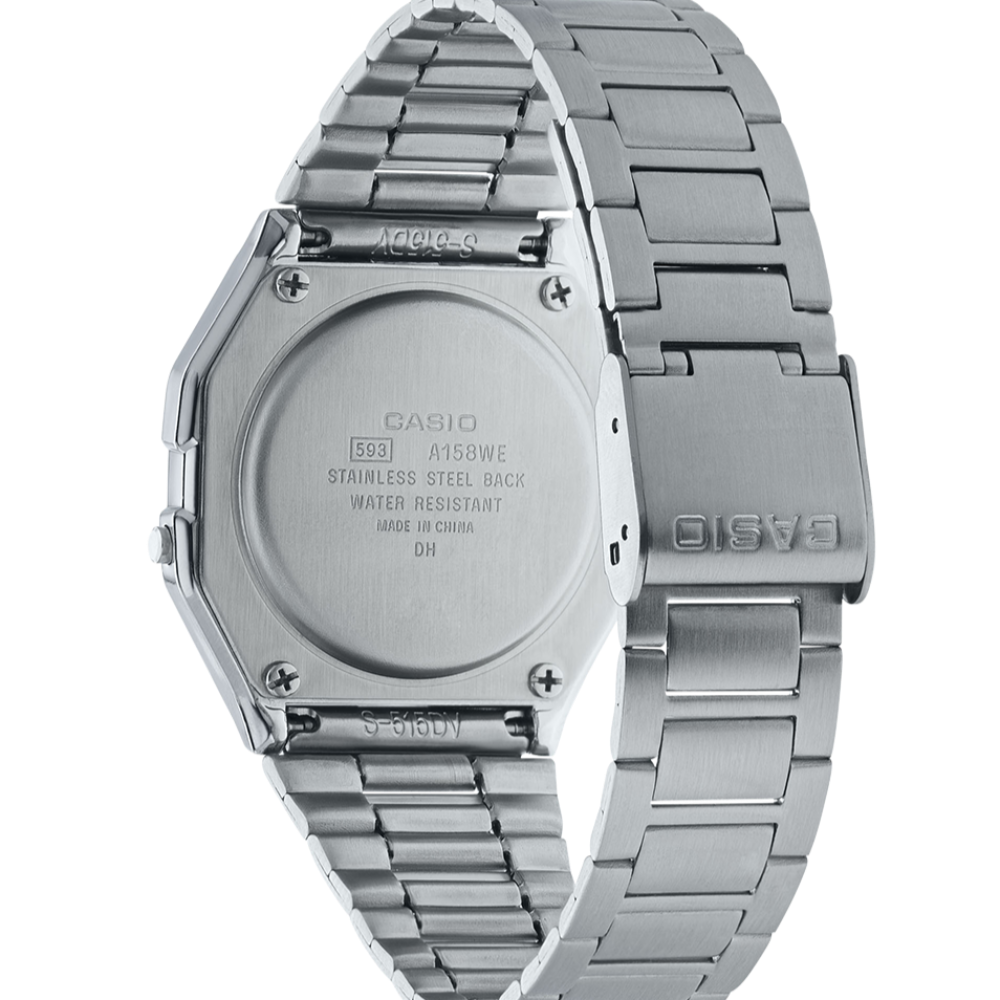 Montre Mixte Vintage Iconic Argent Arrière