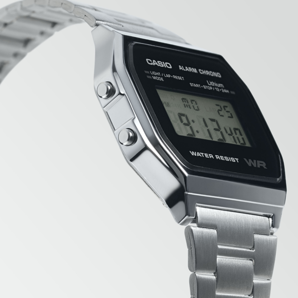 Montre Mixte Vintage Iconic Argent Profil