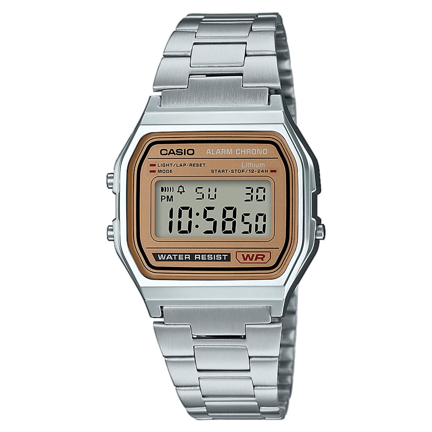 Montre Mixte Vintage Iconic Argenté & Doré