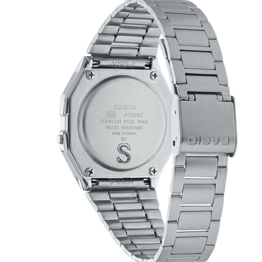 Montre Mixte Vintage Iconic Argenté & Doré Arrière