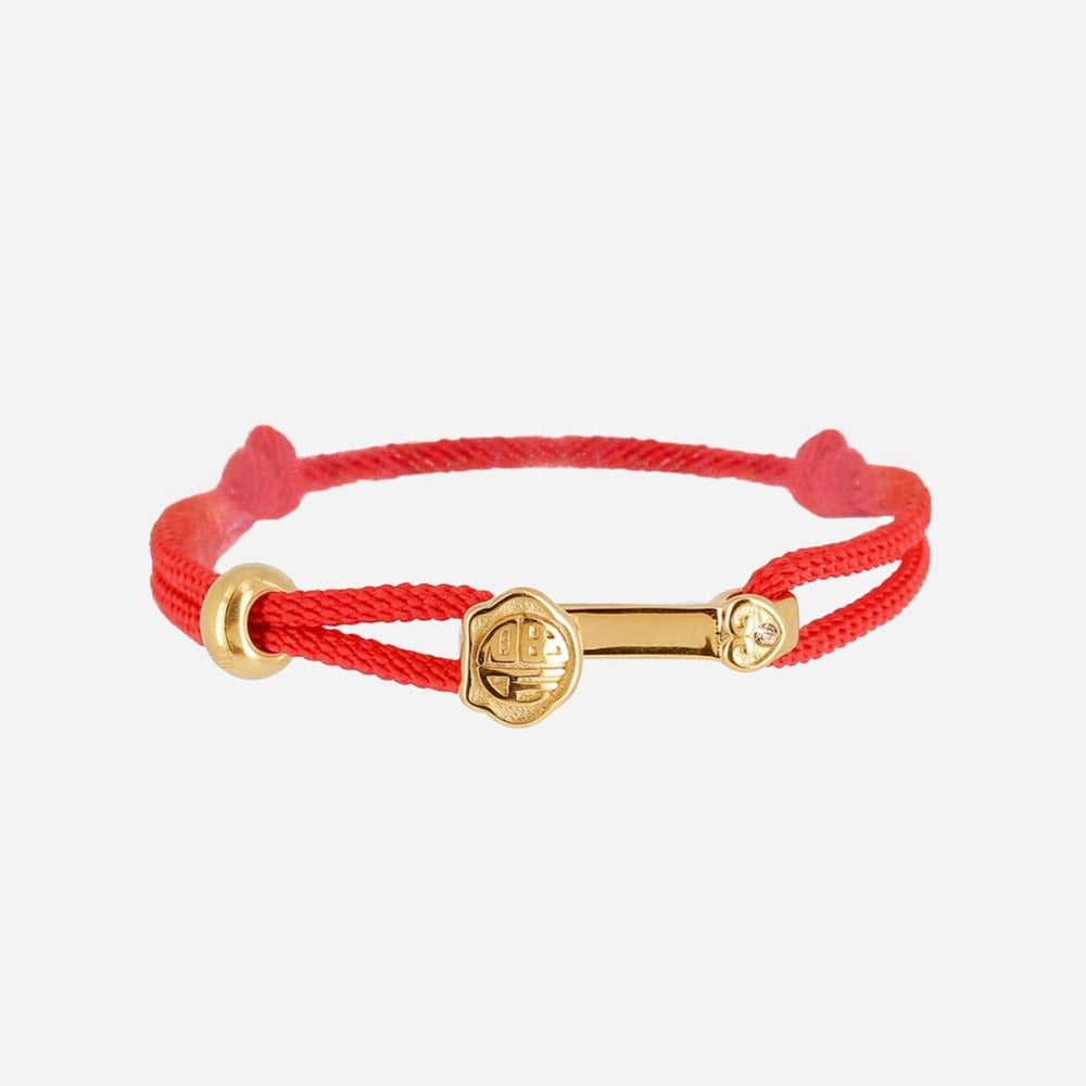 Bracelet Femme Dragon Rouge