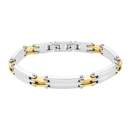 Bracelet Homme Men in Black Argent & Doré