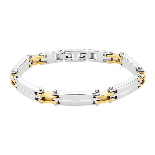 Bracelet Homme Men in Black Argent & Doré