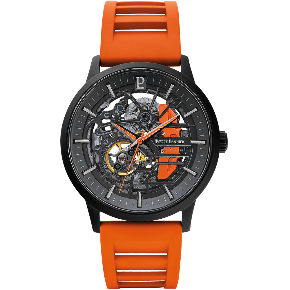 MONTREPADDOCKAUTOMATIQUEORANGENOIR341A499FACE