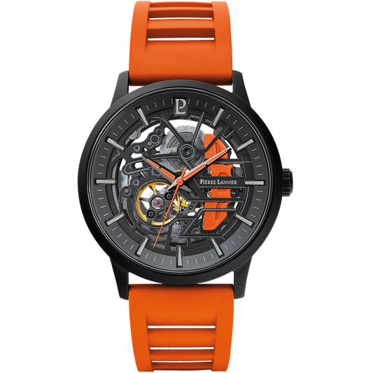 MONTREPADDOCKAUTOMATIQUEORANGENOIR341A499FACE