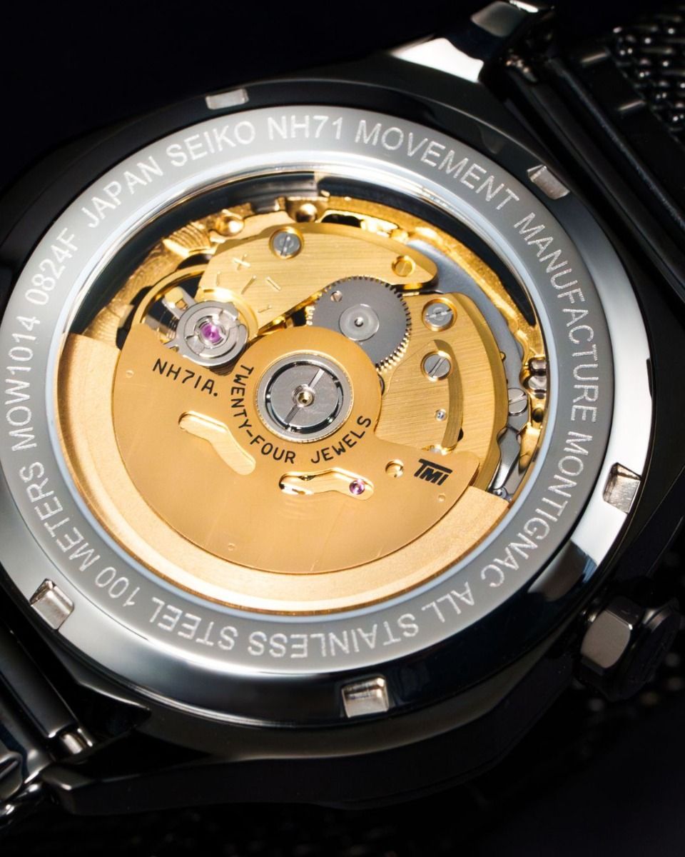 MONTRERAVELINNOIRDOREMOW1014MECANISME