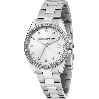 MONTRE ROUND ESSENTIALS ARGENTE R0553101510 FACE