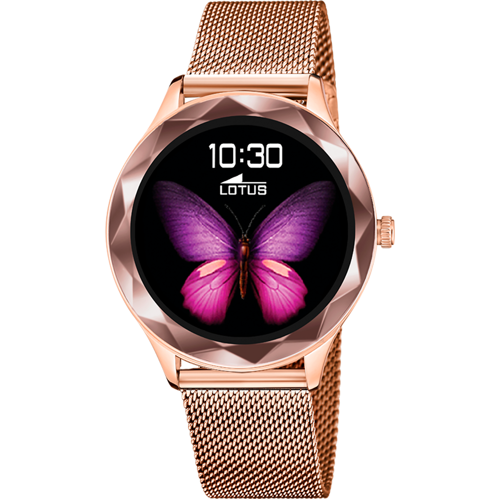 Montre Connectée Femme SmarTime Rose