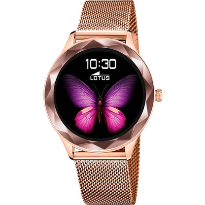 Montre Connectée Femme SmarTime Rose