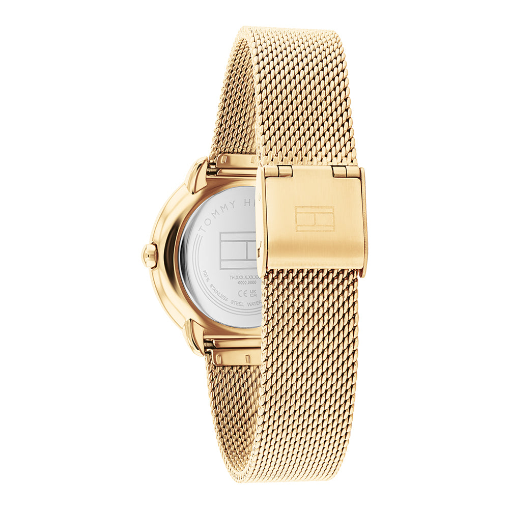 Montre Femme Demi Doré Arrière