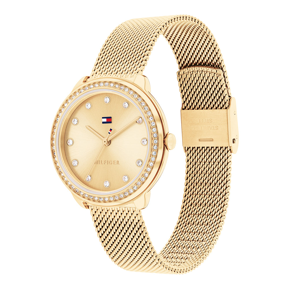 Montre Femme Demi Doré Profil