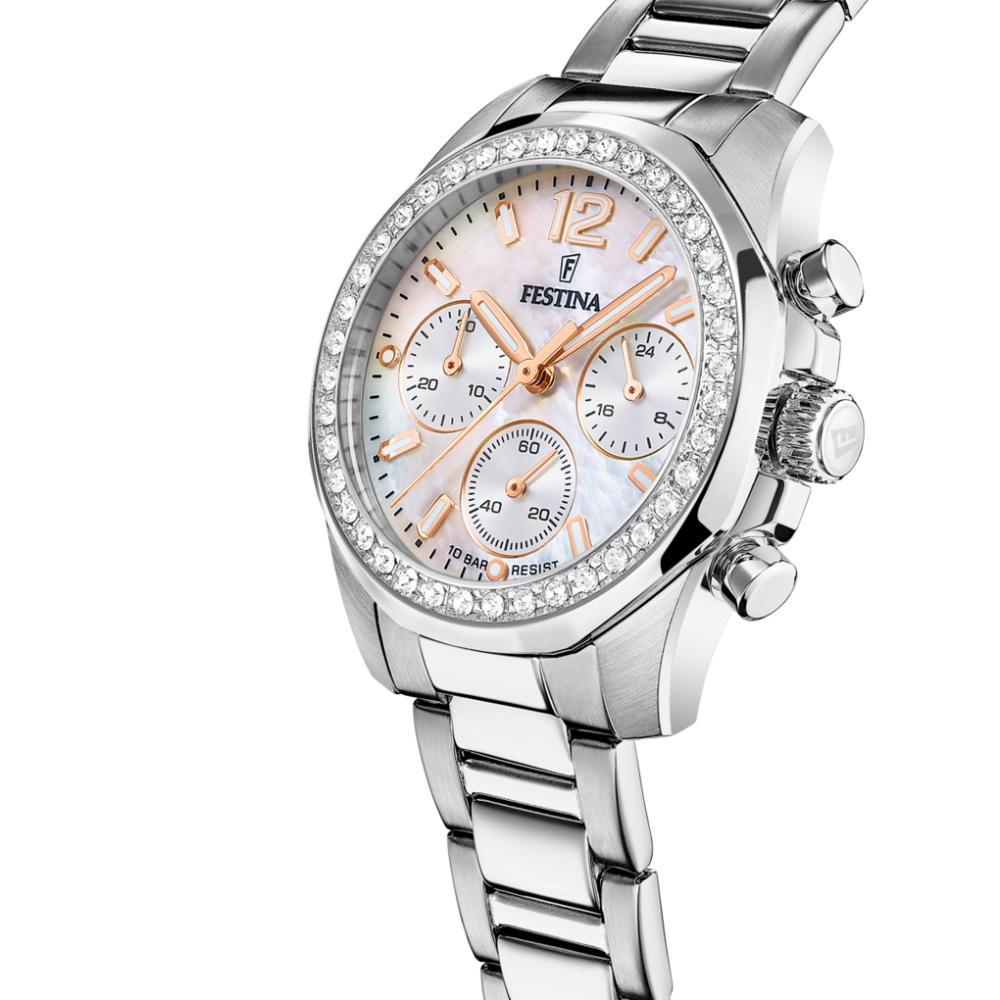 Montre Femme Ivory Argent Profil