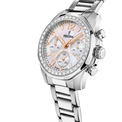 Montre Femme Ivory Argent Profil