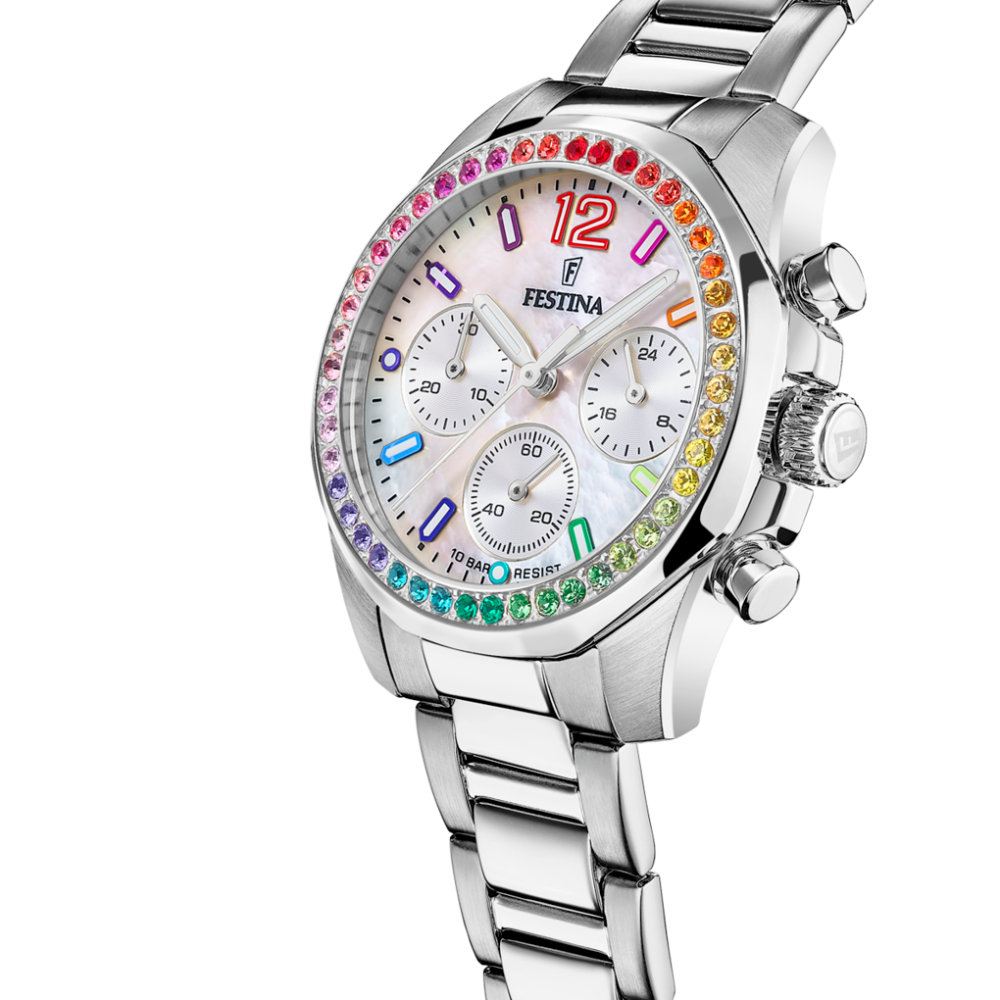 Montre Femme Ivory Bicolore Profil
