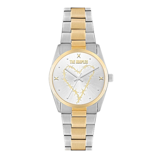 Montre Femme Wire Heart Bicolore