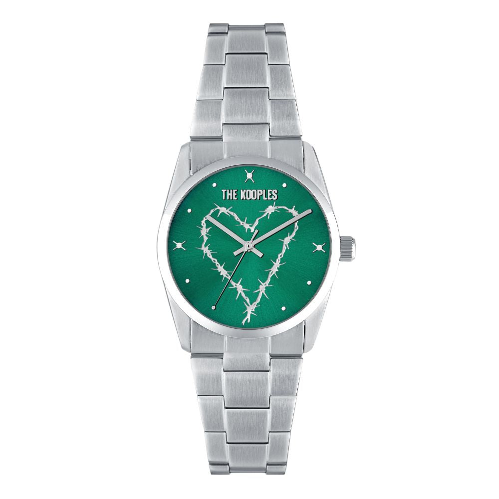 Montre Femme Wire Heart Vert