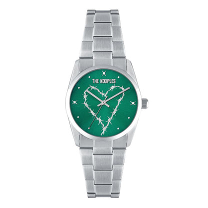 Montre Femme Wire Heart Vert