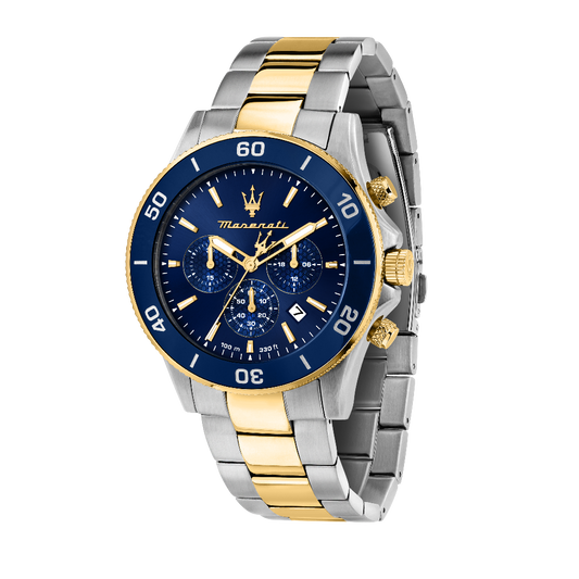 Montre Homme Competizione Bicolore Argent & Doré