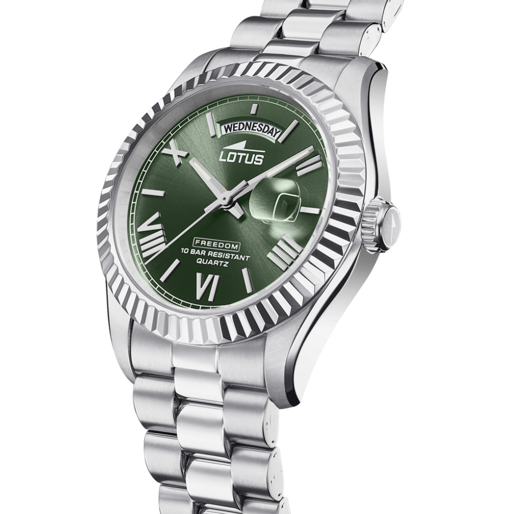 Montre Homme Freedom Vert Profil