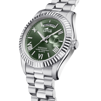 Montre Homme Freedom Vert Profil