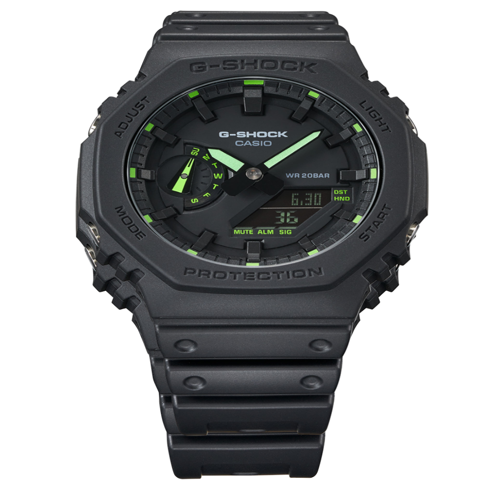 Montre Homme G-Shock Classic Noir & Vert