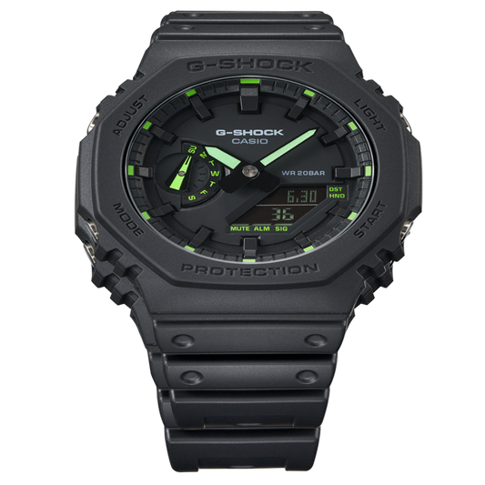 Montre Homme G-Shock Classic Noir & Vert