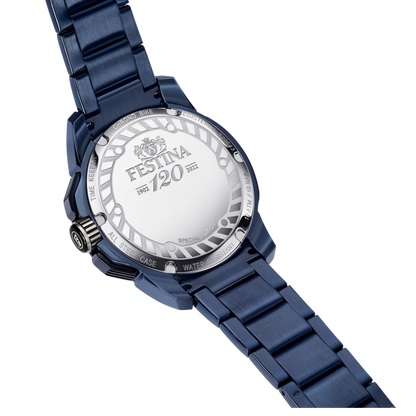 Montre Homme Spécial Édition Bleu Arriere