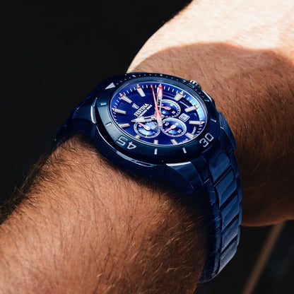 Montre Homme Spécial Édition Bleu Porter