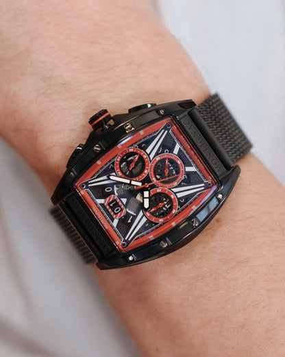 Montre Homme Paladin Noir - Porter