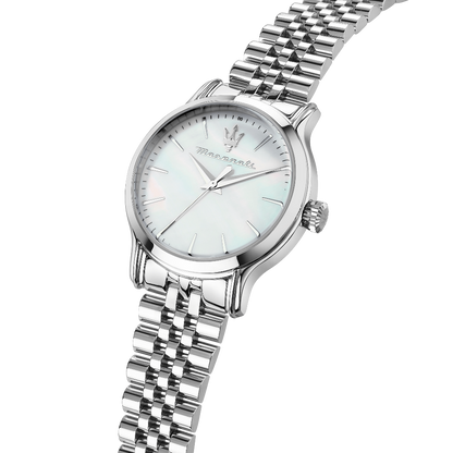 Montre Femme Epoca Laday 3H Argent Profil